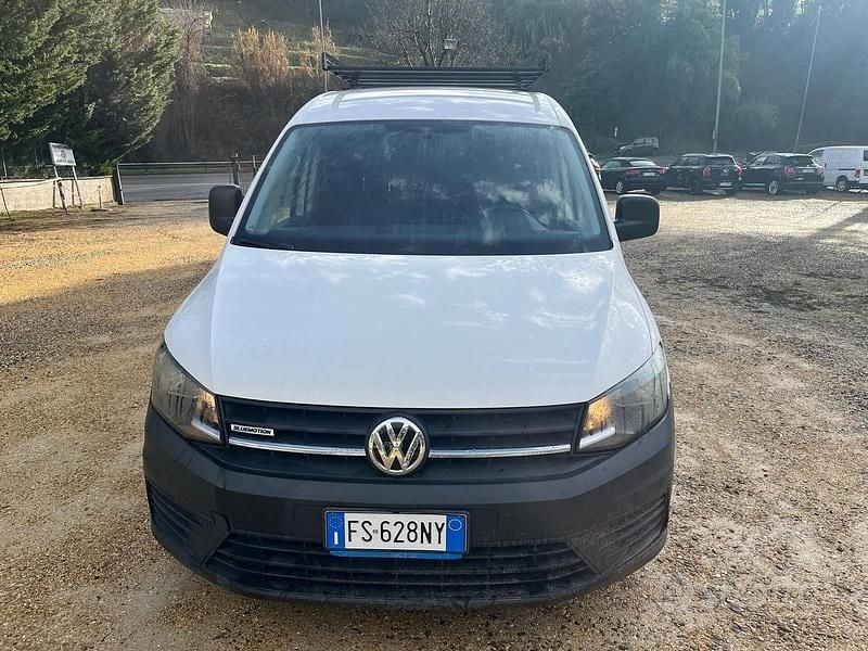 Usata VW Caddy 110 CV (80 kW) 2019 Bianco Monovolume