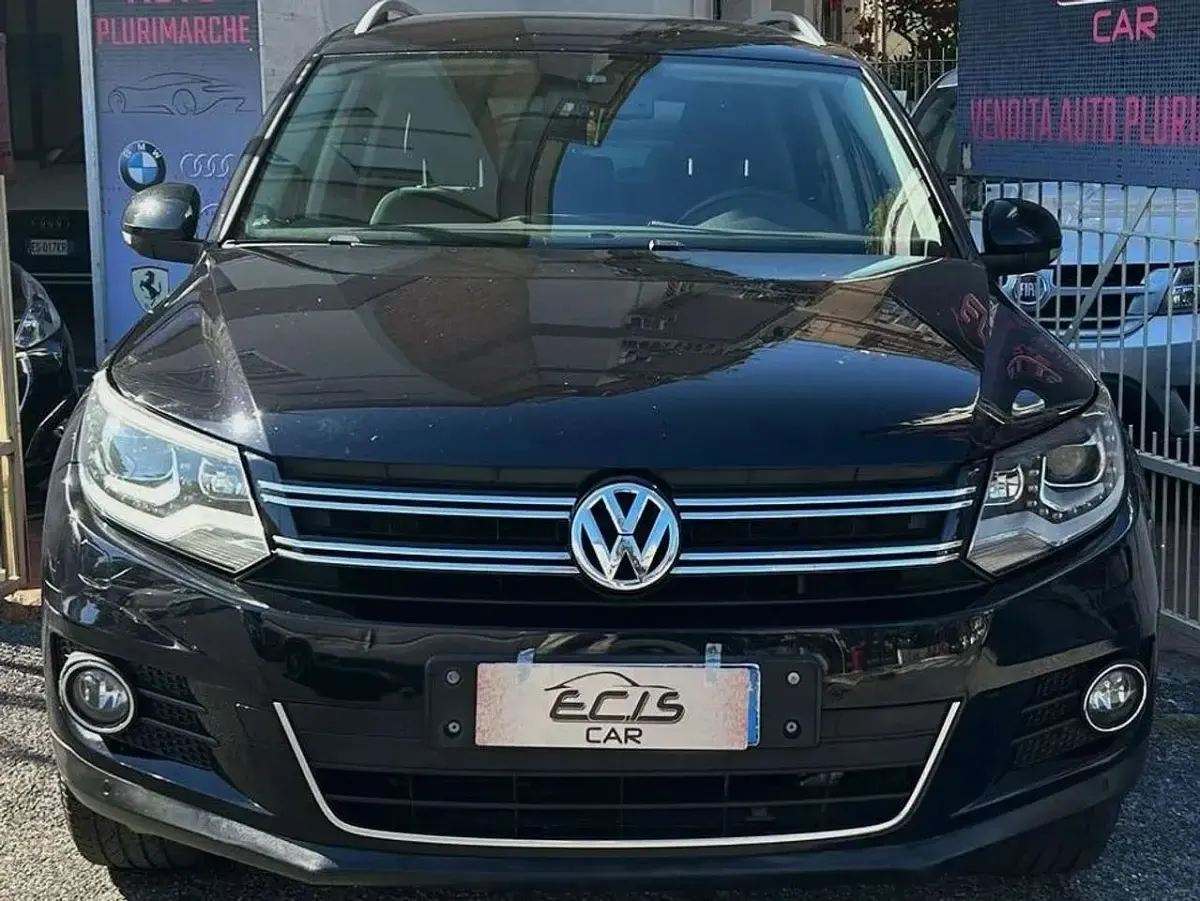 Usata VW Tiguan 140 CV (102 kW) 2012 Nero SUV