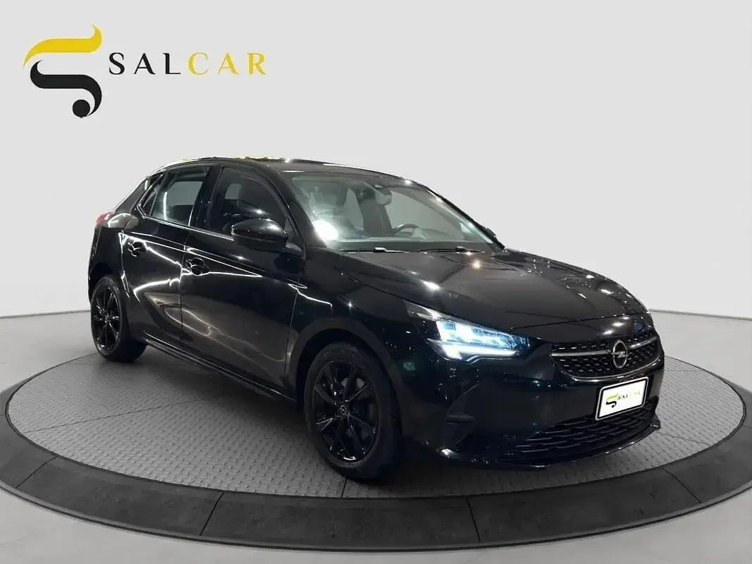 Usata Opel Corsa Elegance 101 CV (74 kW) 2021 Nero Utilitaria