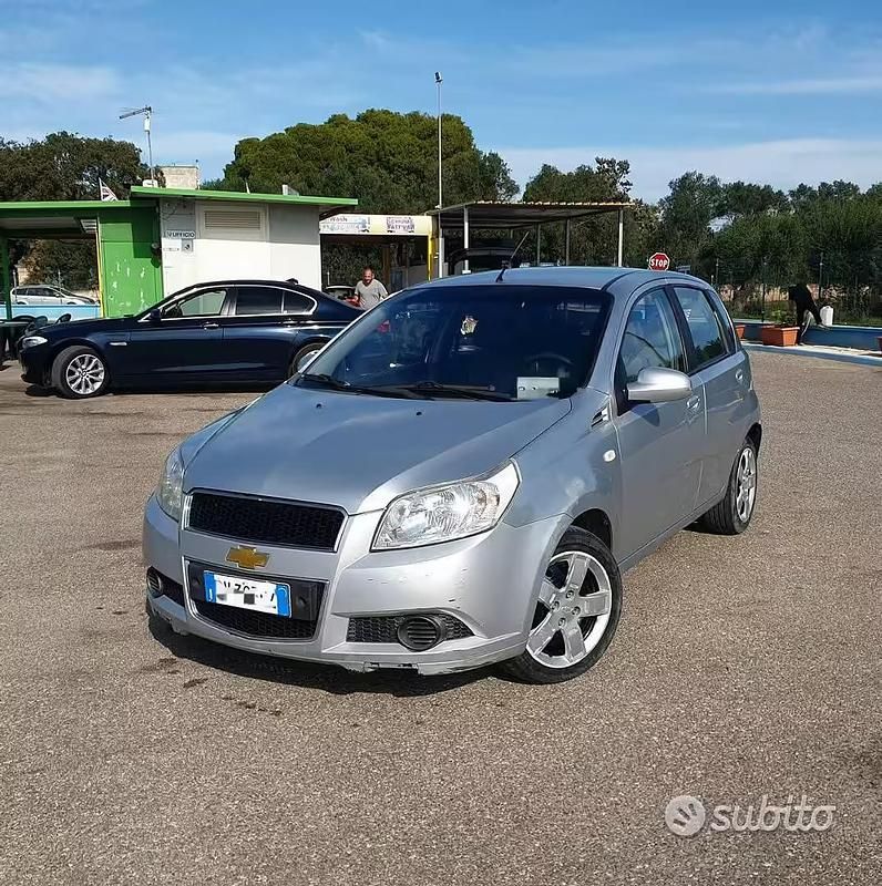 Usata Chevrolet Aveo 2009 Grigio Utilitaria