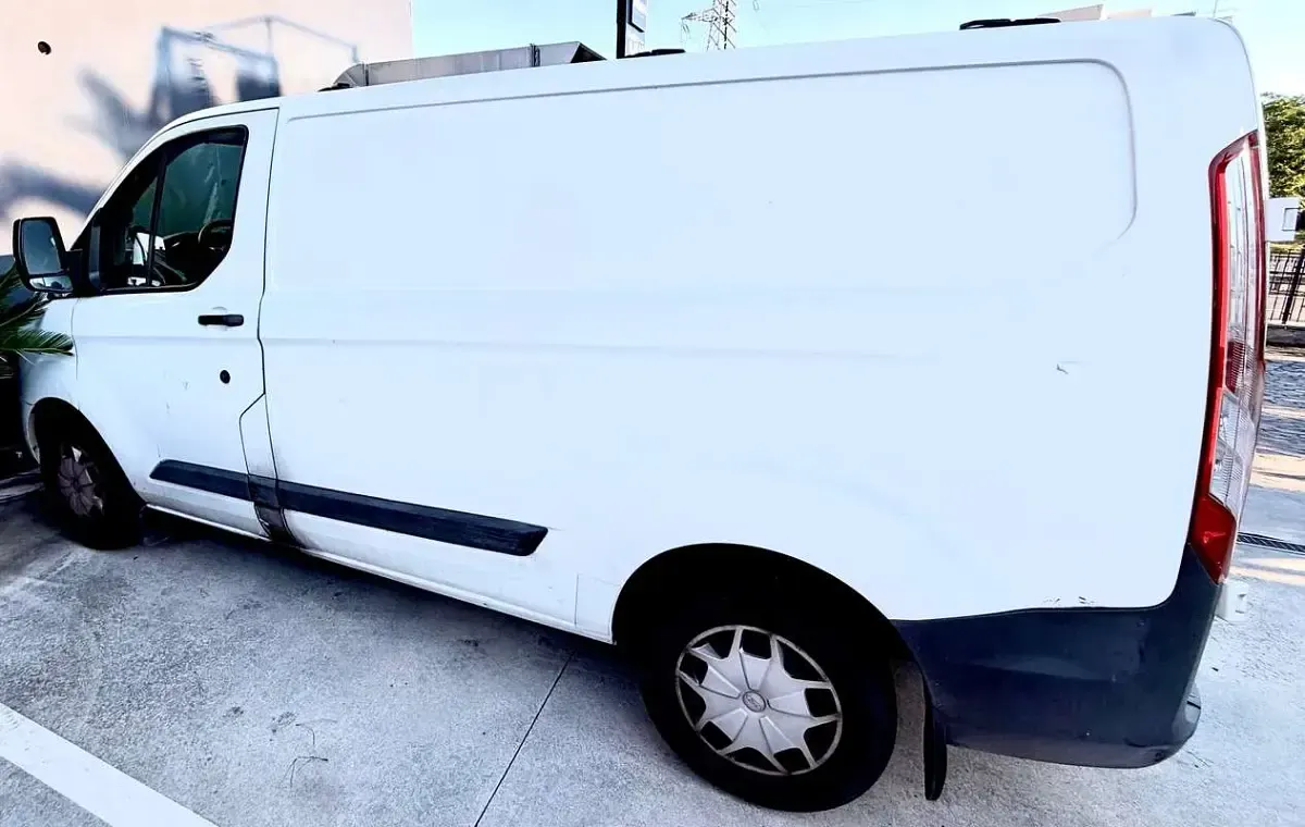 Usata Ford Transit Custom 170 CV (125 kW) 2015 Bianco Furgone