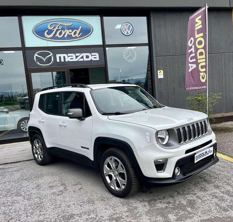 Bianco Usata 2019 Jeep Renegade Limited SUV | 16.600 € (Buon prezzo) - Immagine 1/4