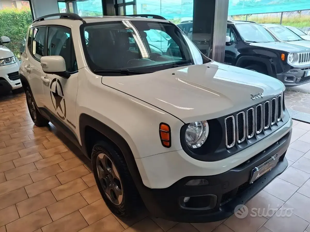Usata Jeep Renegade Longitude 110 CV (80 kW) 2018 Bianco SUV