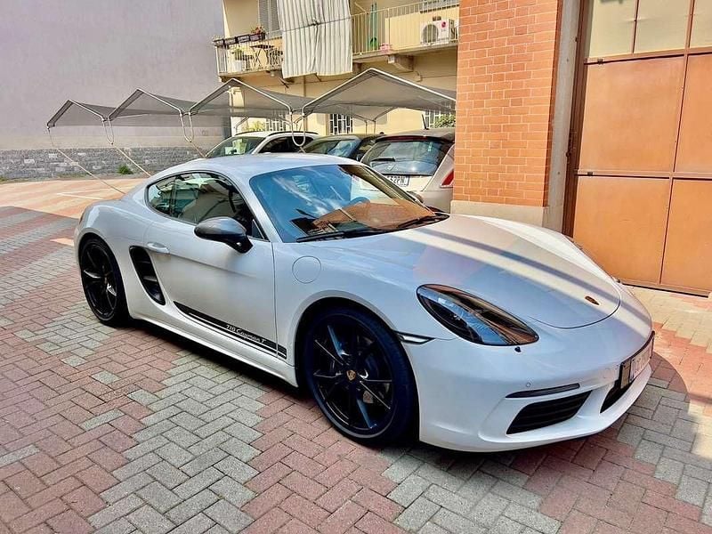 Usata Porsche 718 Cayman T 300 CV (220 kW) 2019 Bianco Coupé