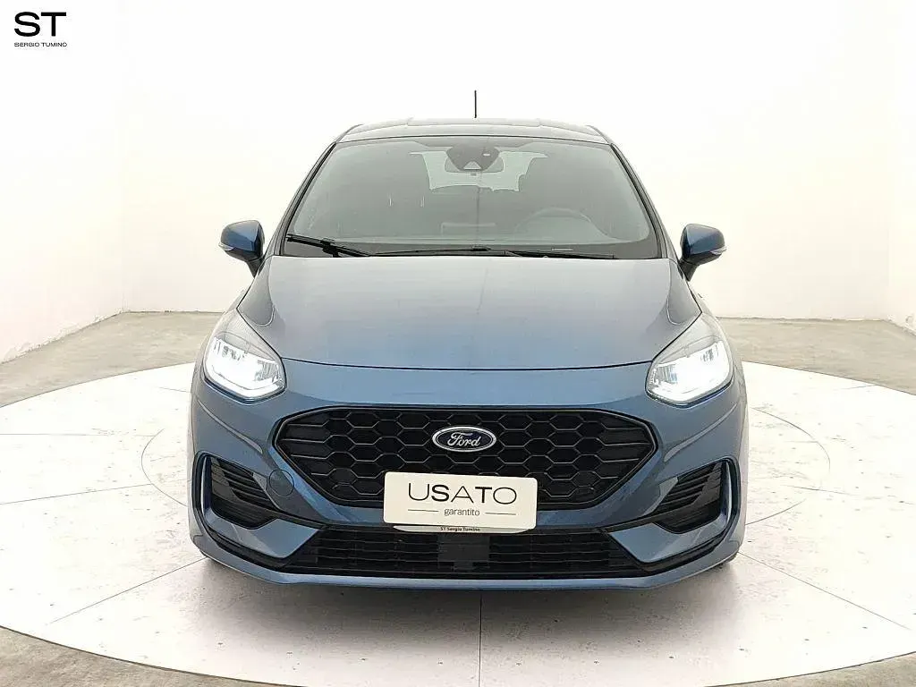 Usata Ford Fiesta ST-Line 125 CV (91 kW) 2024 Blu Berlina