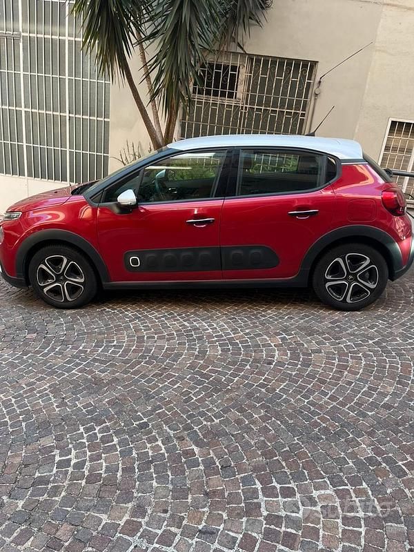 Usata Citroën C3 82 CV (60 kW) 2018 Rosso Utilitaria
