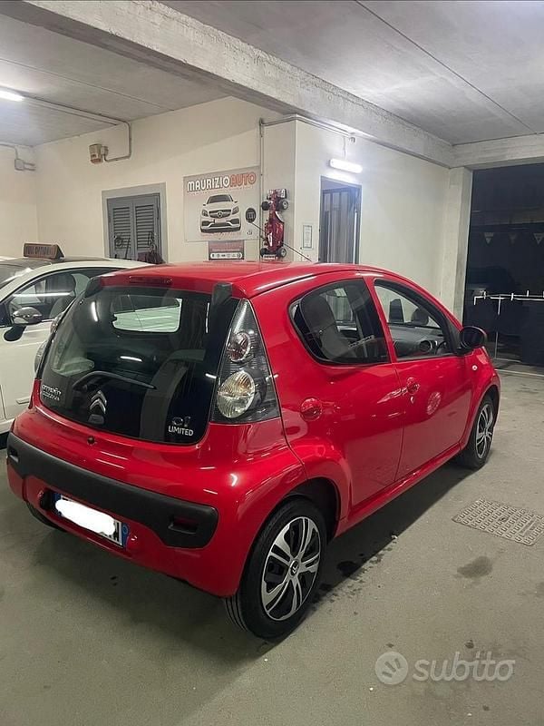 Usata Citroën C1 Seduction 67 CV (49 kW) 2013 Rosso Utilitaria