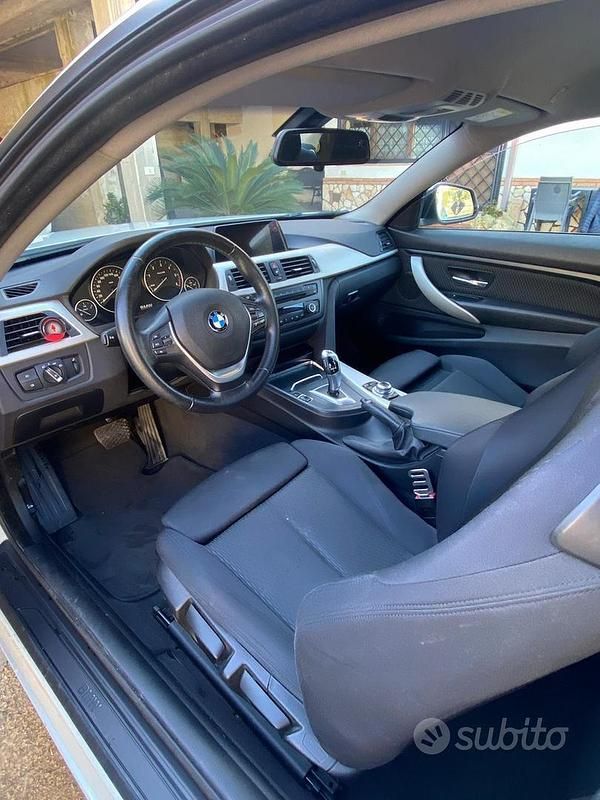 Usata BMW 420 Coupé 190 CV (139 kW) 2015 Bianco Coupé