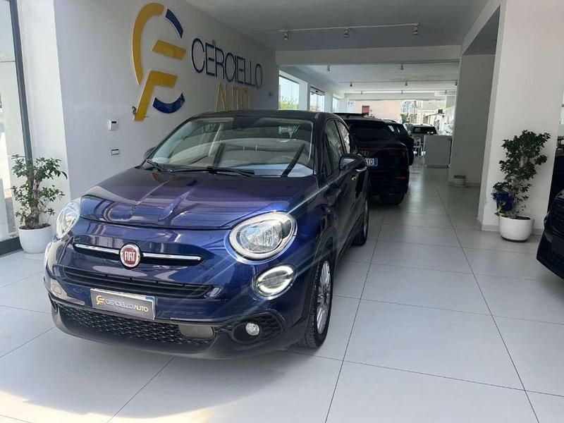Usata Fiat 500X Connect 120 CV (88 kW) 2021 Blu /nero SUV
