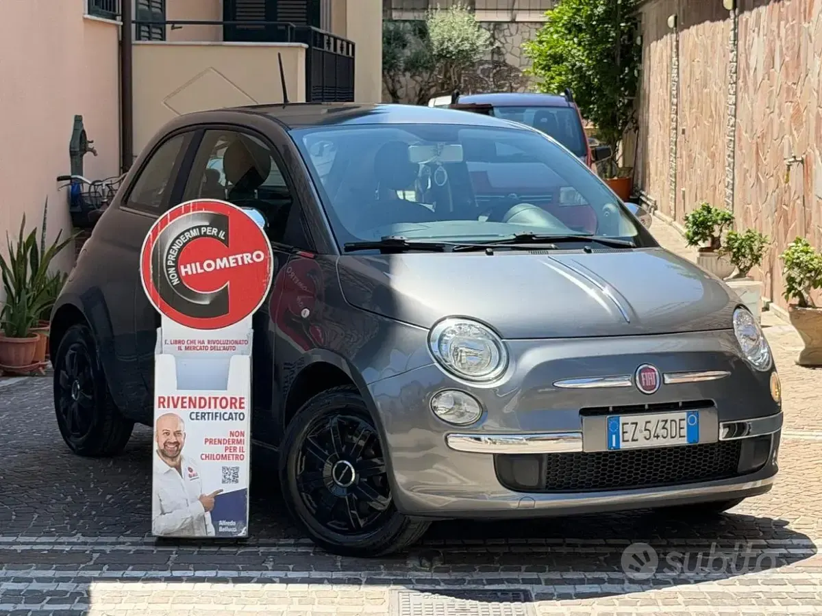 Usata Fiat 500 Lounge 69 CV (50 kW) 2015 Grigio Berlina
