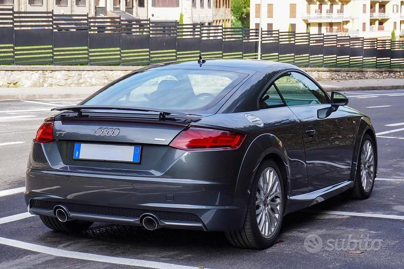 Usata Audi TT S-Line 184 CV (135 kW) 2015 Grigio Coupé