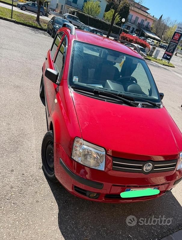 Usata Fiat Panda 77 CV (56 kW) 2009 Rosso Utilitaria