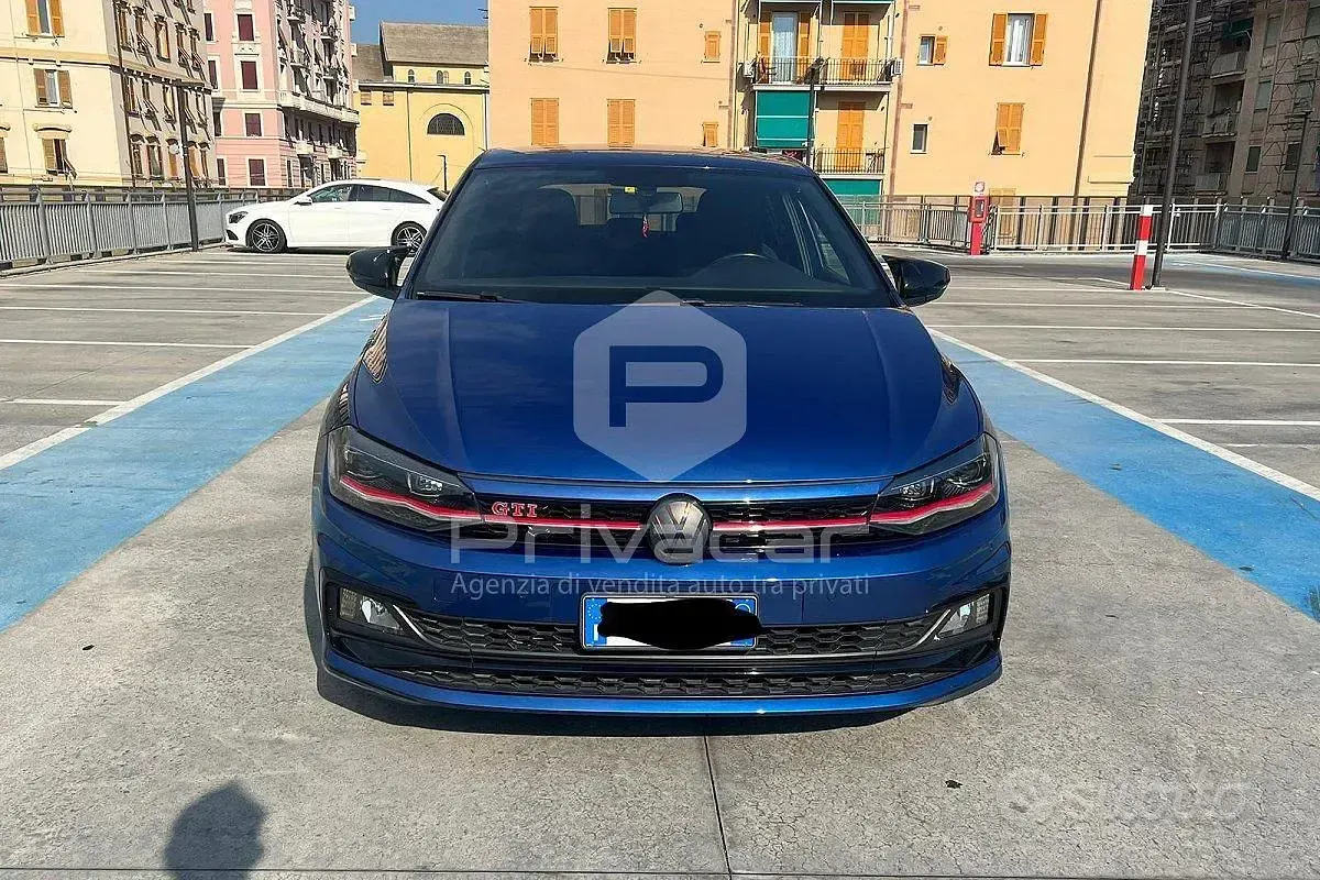 Usata VW Polo GTI 200 CV (147 kW) 2019 Blu Utilitaria