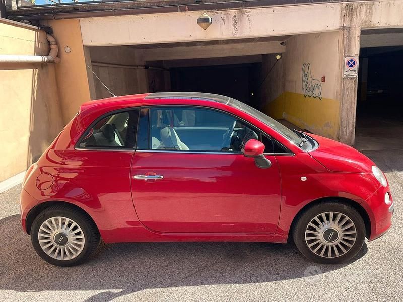 Usata Fiat 500 69 CV (50 kW) 2007 Rosso Utilitaria