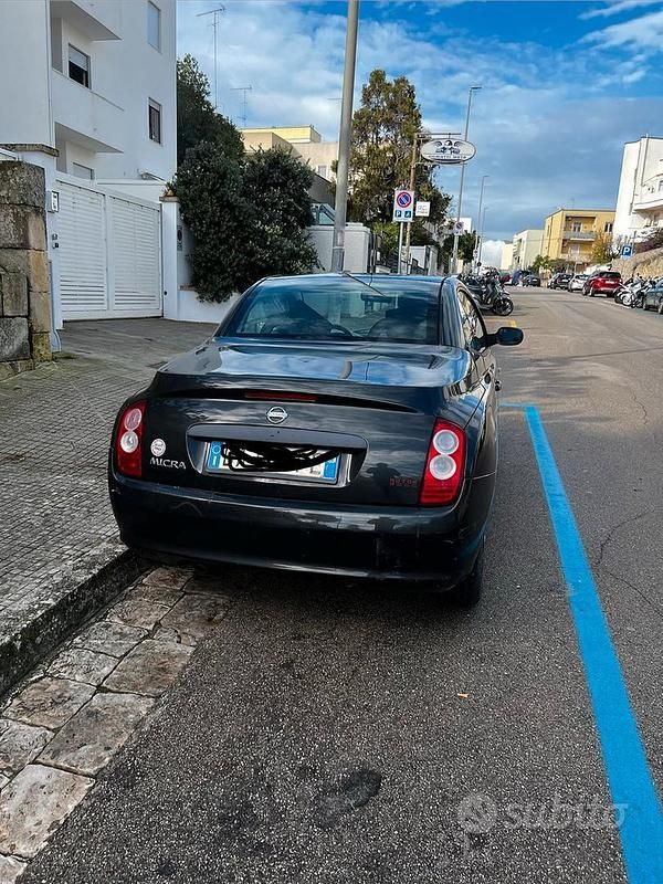 Usata Nissan Micra 2007 Nero Cabrio