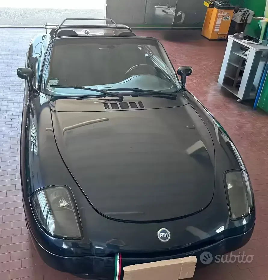 Usata Fiat Barchetta 131 CV (96 kW) 2001 Bluazzurro Cabrio