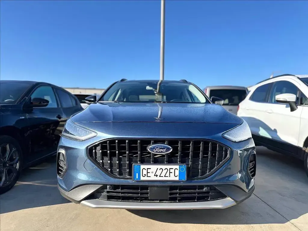 Usata Ford Focus Active X 125 CV (91 kW) 2022 Blu Berlina