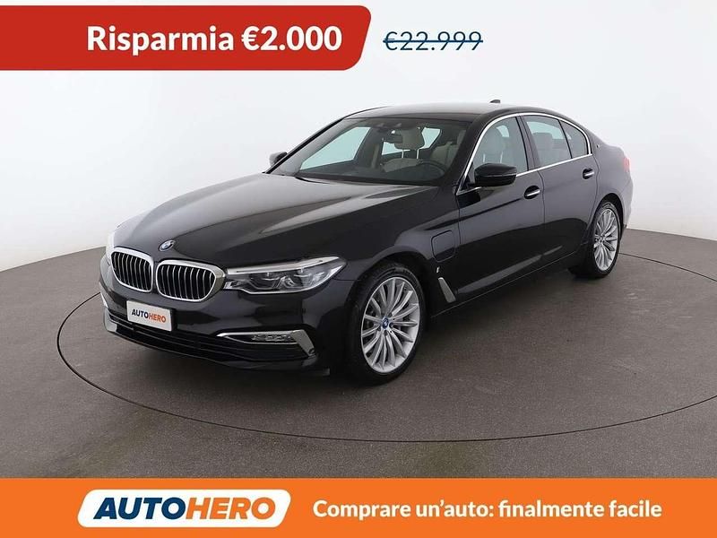Usata BMW 530e Luxury Line 184 CV (135 kW) 2017 Nero Berlina