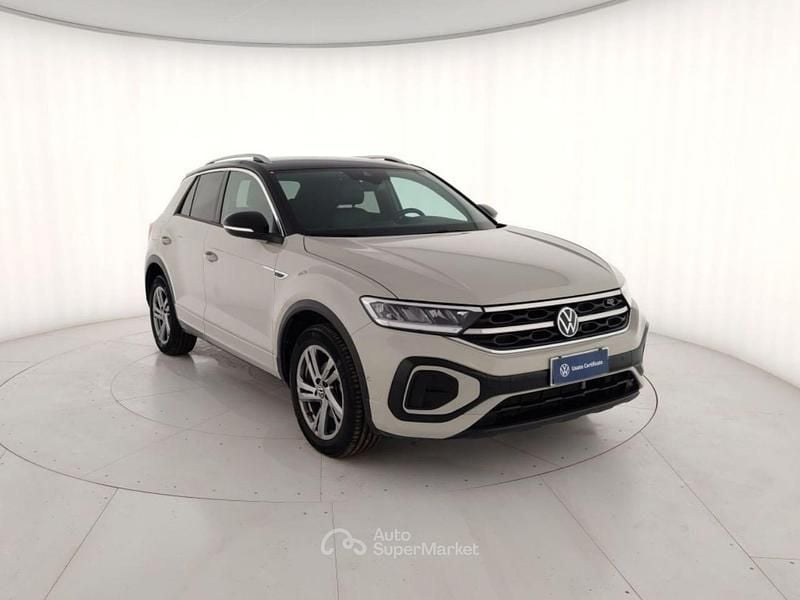 Usata VW T-Roc R-line 116 CV (85 kW) 2023 Grigio metallizzato SUV