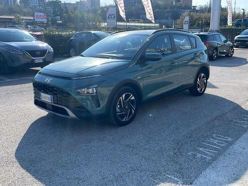 Usata Hyundai Bayon 101 CV (74 kW) 2023 Verde SUV