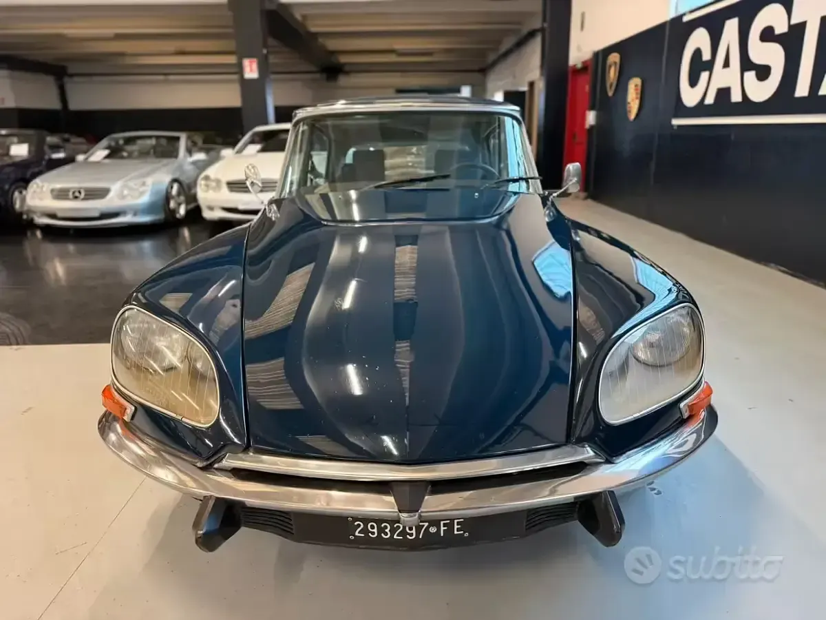 Usata Citroën DS 99 CV (72 kW) 1970 Blu Berlina