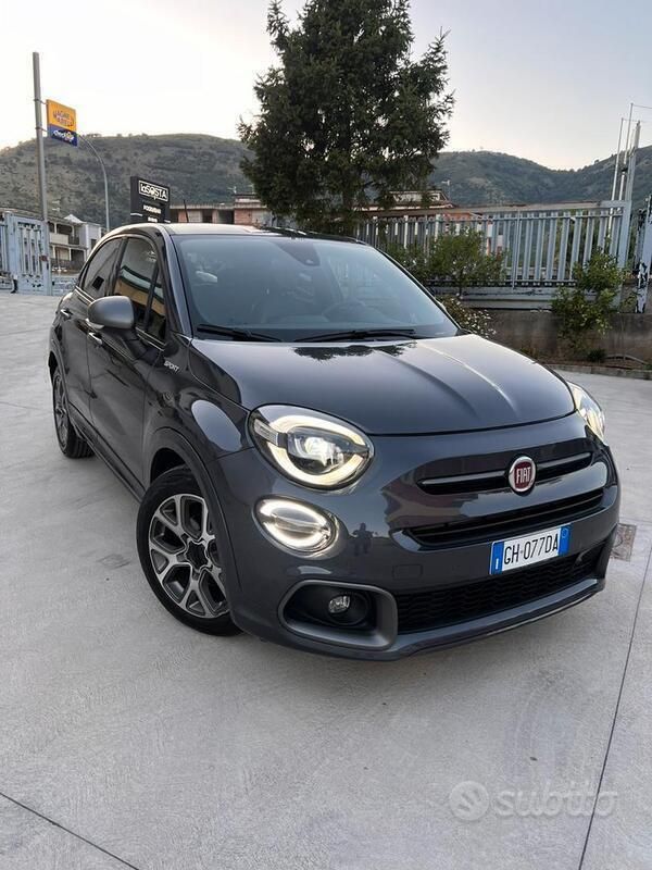 Usata Fiat 500X Sport 130 CV (95 kW) 2021 Grigio SUV