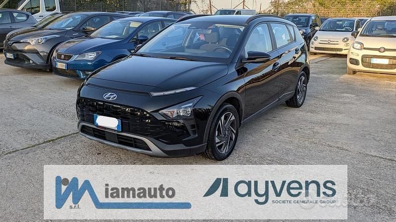 Usata Hyundai Bayon 83 CV (61 kW) 2022 Nero SUV