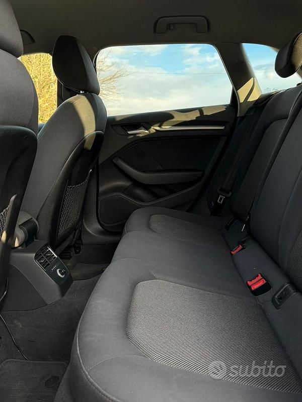 Usata Audi A3 116 CV (85 kW) 2017 Nero Berlina