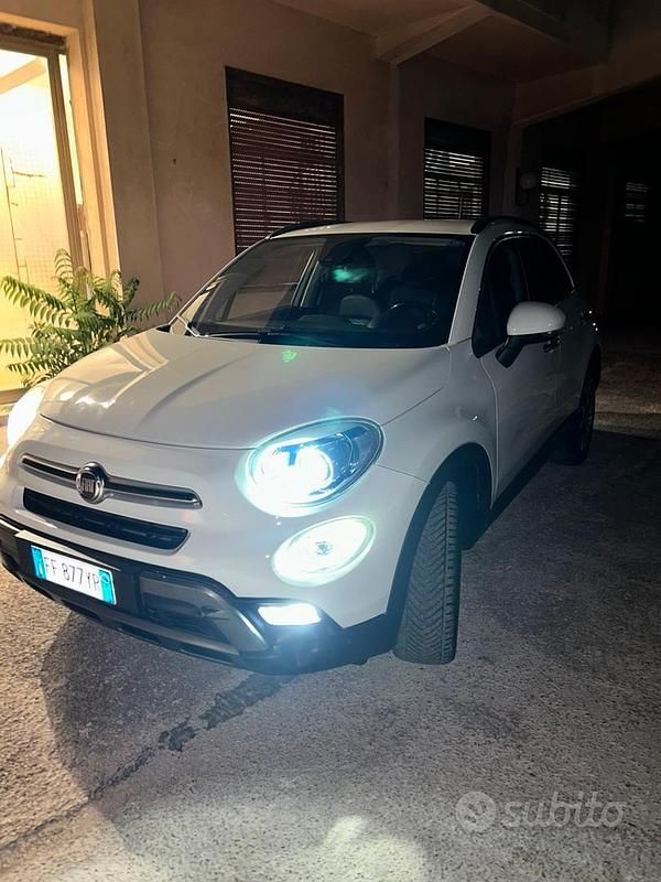 Usata Fiat 500X Cross 140 CV (102 kW) 2016 Bianco SUV
