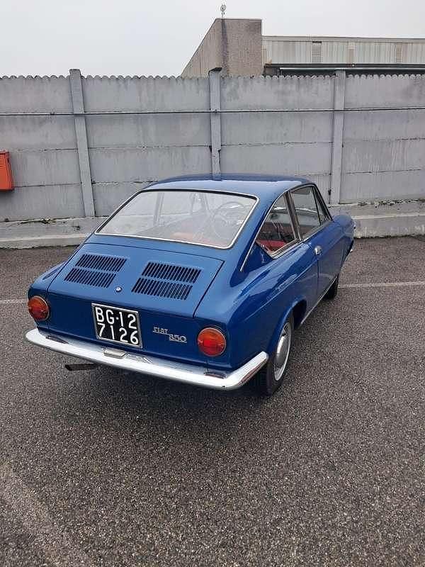 Usata Fiat 850 50 CV (36 kW) 1965 Blu/azzurro Coupé
