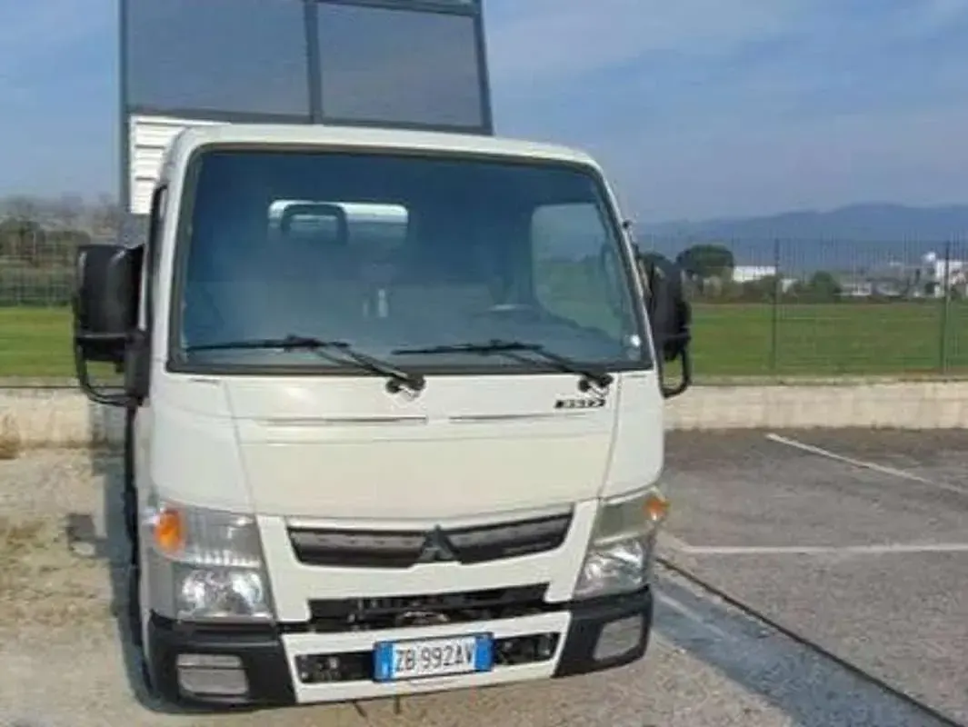 Usata Mitsubishi Canter 131 CV (96 kW) 2021 Bianco Furgone