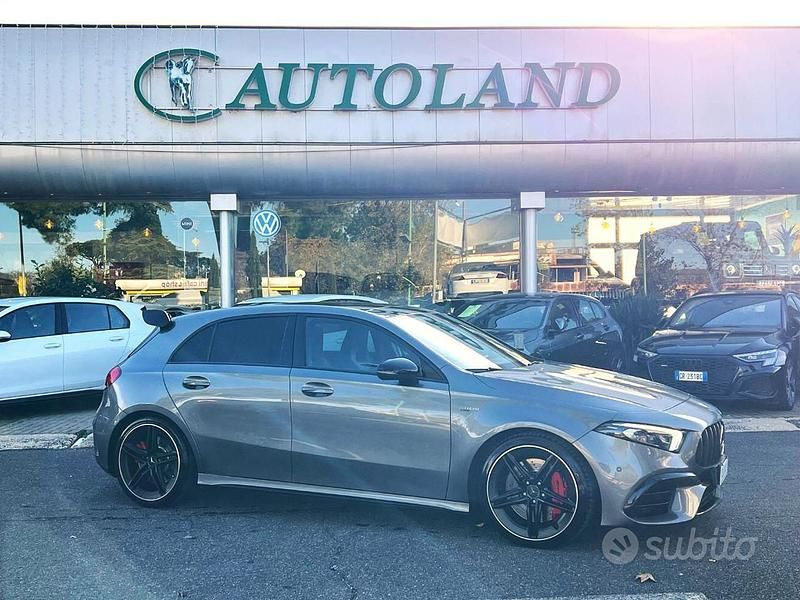 Begagnad Mercedes A45 AMG AMG 496 HK (364 kW) 2021 Grå Sedan