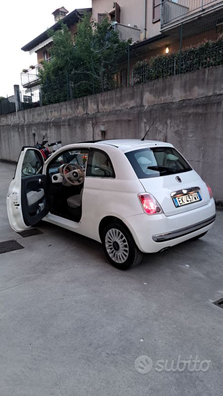 Usata Fiat 500 95 CV (69 kW) 2012 Bianco Utilitaria
