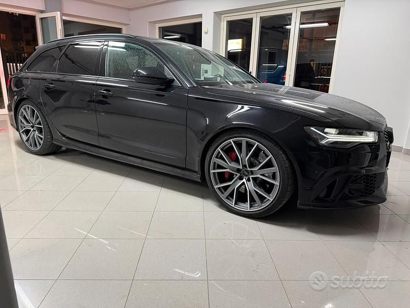 Usata Audi RS6 Performance 2016 Nero Station wagon