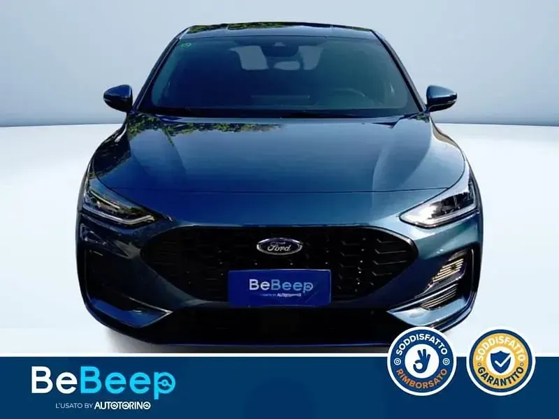 Usata Ford Focus ST-Line 125 CV (91 kW) 2024 Blu metallizzato Berlina