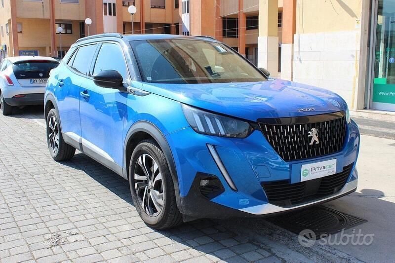 Usata Peugeot 2008 102 CV (75 kW) 2022 Blu SUV