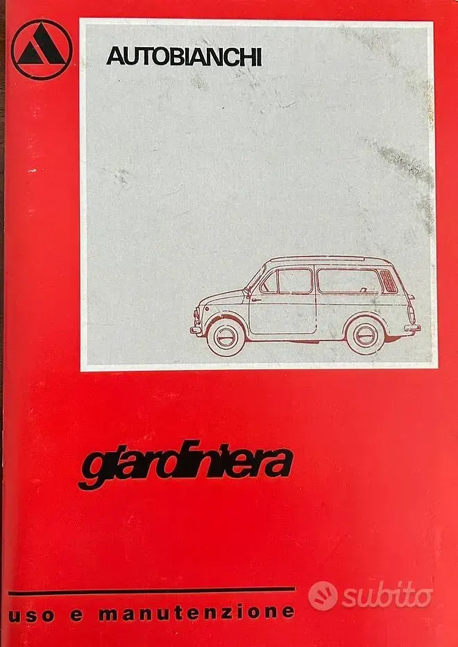 Usata Fiat 500 1970 Bluazzurro Utilitaria