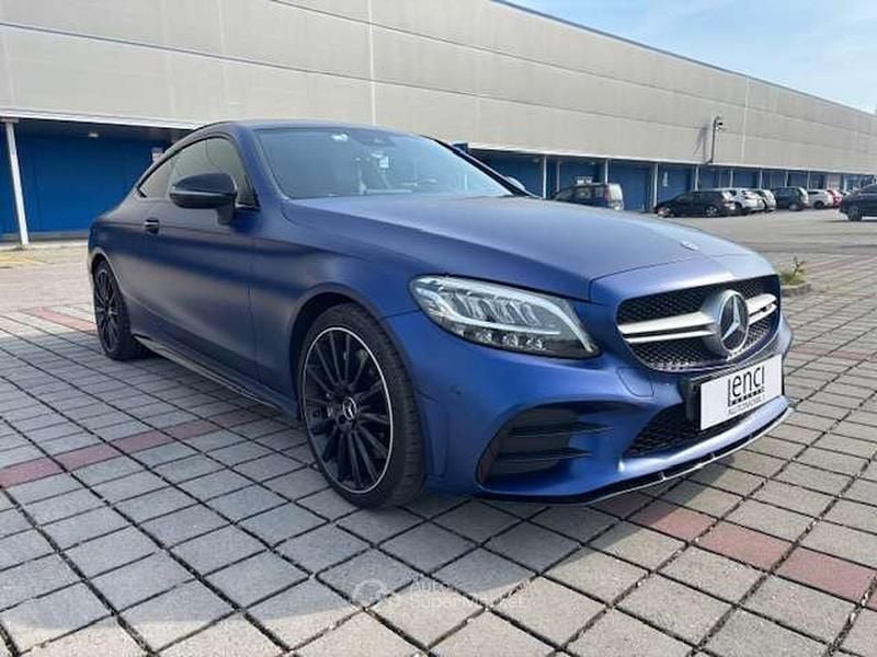 Usata Mercedes C43 AMG AMG 390 CV (286 kW) 2019 Blu/azzurro Coupé