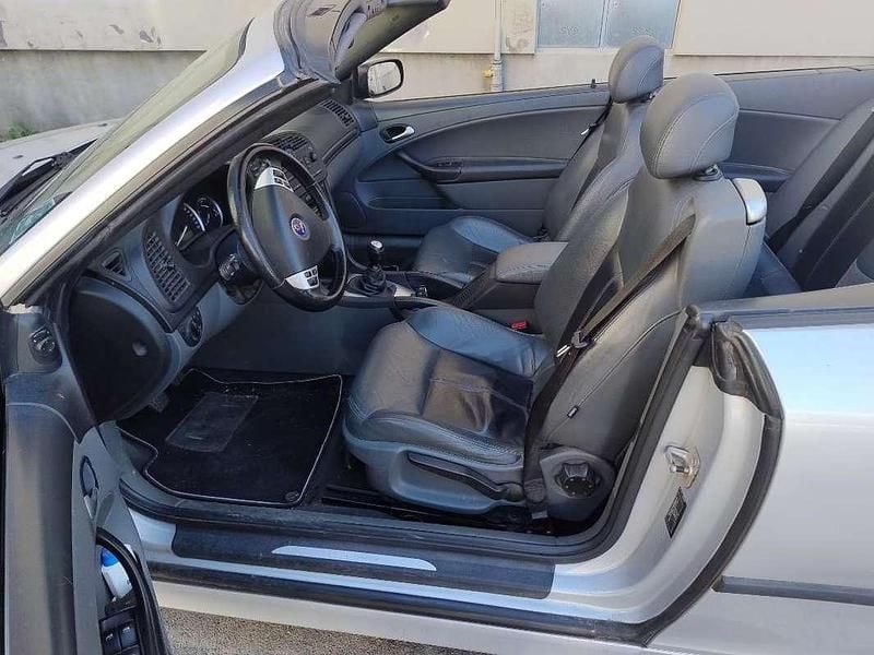 Usata Saab 9-3 Cabriolet Vector 175 CV (128 kW) 2004 Argento Cabrio