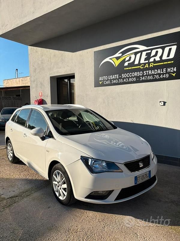 Bianco Usata 2014 Seat Ibiza ST Station wagon | 3700 € (Buon prezzo) - Immagine 1/4