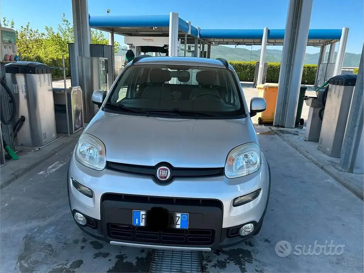 Usata Fiat Panda 4x4 S 75 CV (55 kW) 2017 Grigio Utilitaria