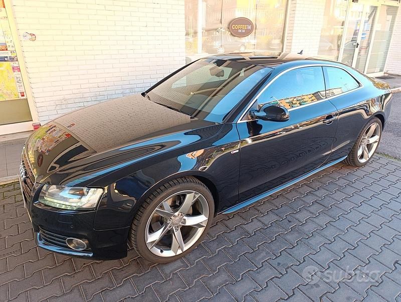 Nero Usata 2010 Audi A5 S-Line Coupé | 10.500 € (Ottimo prezzo) - Immagine 1/4