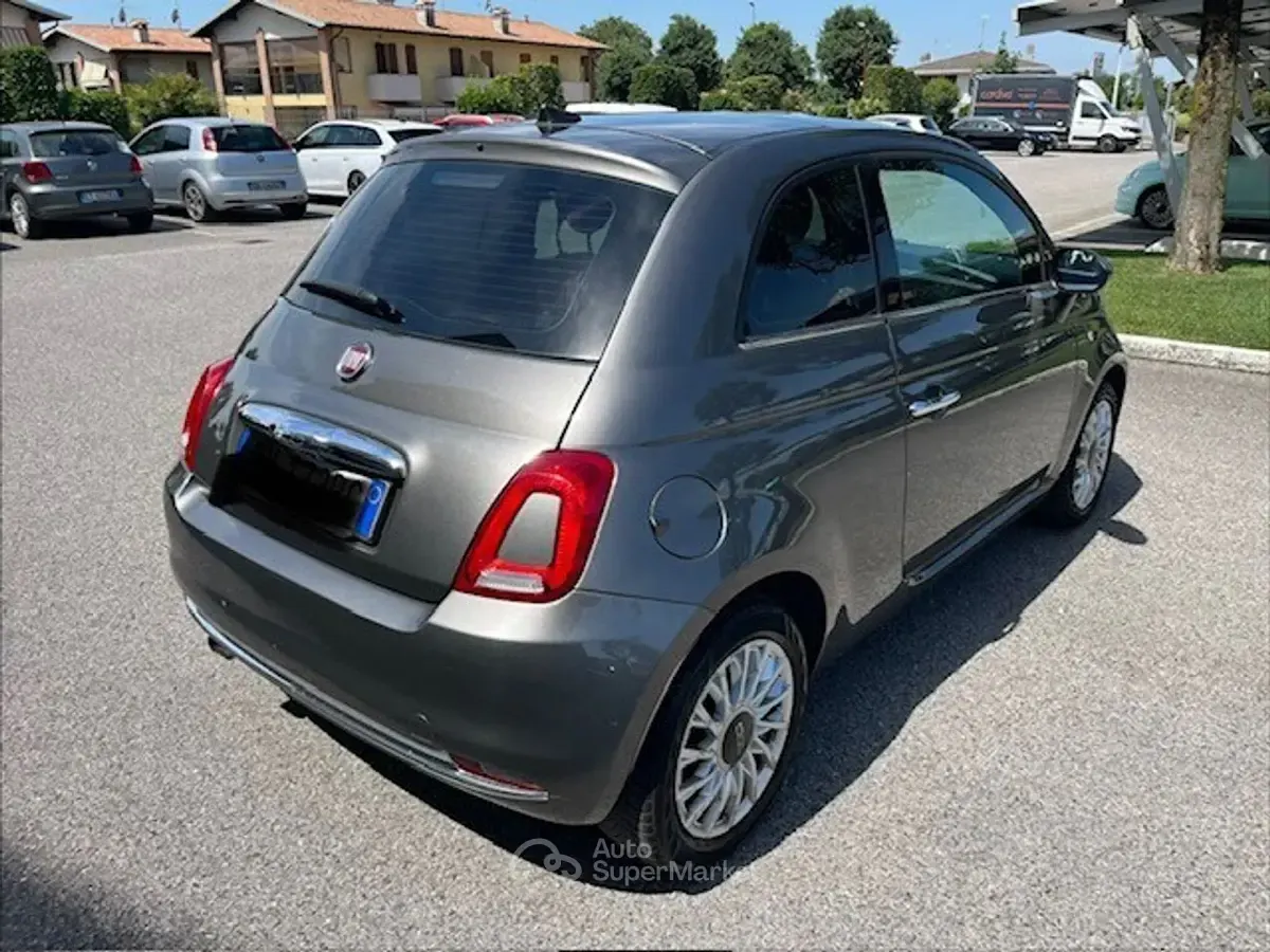 Usata Fiat 500 Lounge 69 CV (50 kW) 2019 Gray Utilitaria