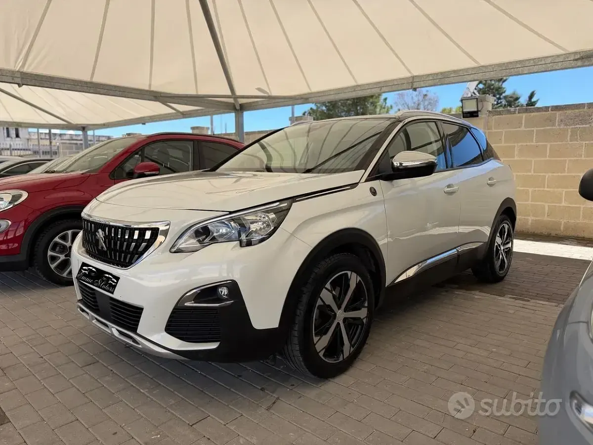 Usata Peugeot 3008 Crossway 131 CV (96 kW) 2020 Bianco SUV