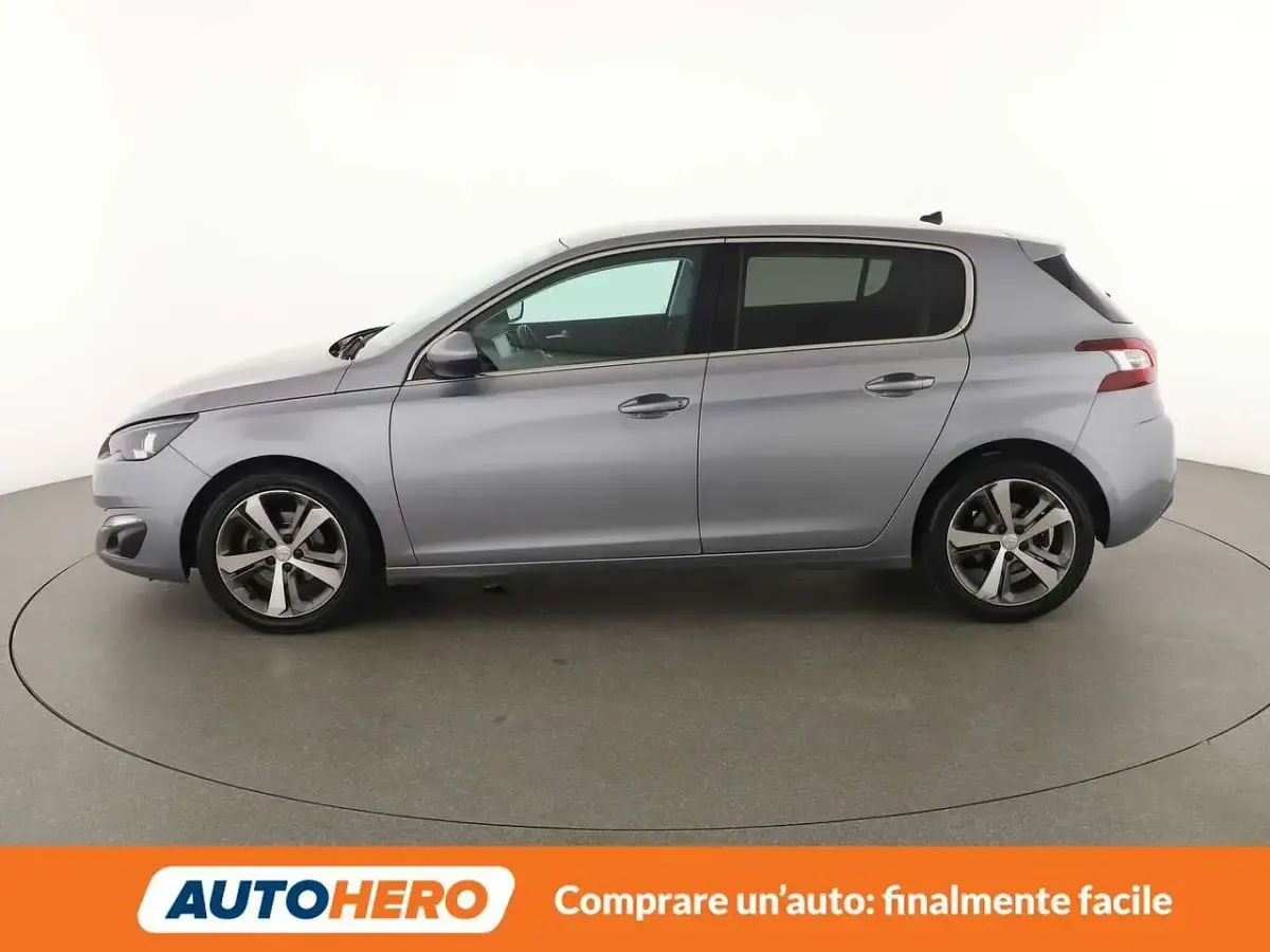 Usata Peugeot 308 Allure 120 CV (88 kW) 2017 Argento Berlina