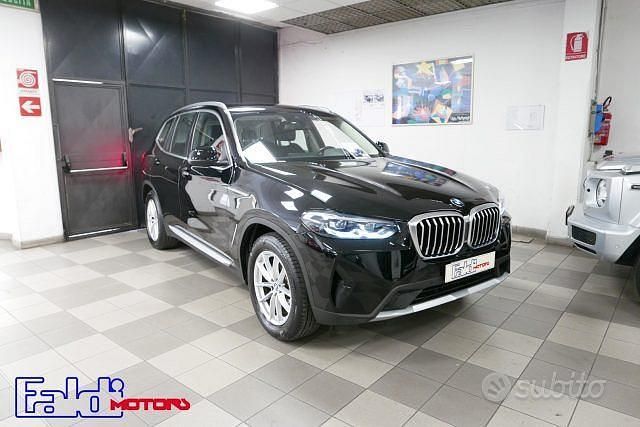 Usata BMW X3 Comfort Edition 190 CV (139 kW) 2022 Nero SUV
