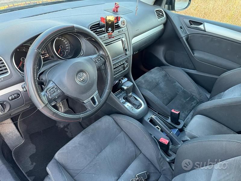 Usata VW Golf VI 122 CV (89 kW) 2009 Grigio Utilitaria