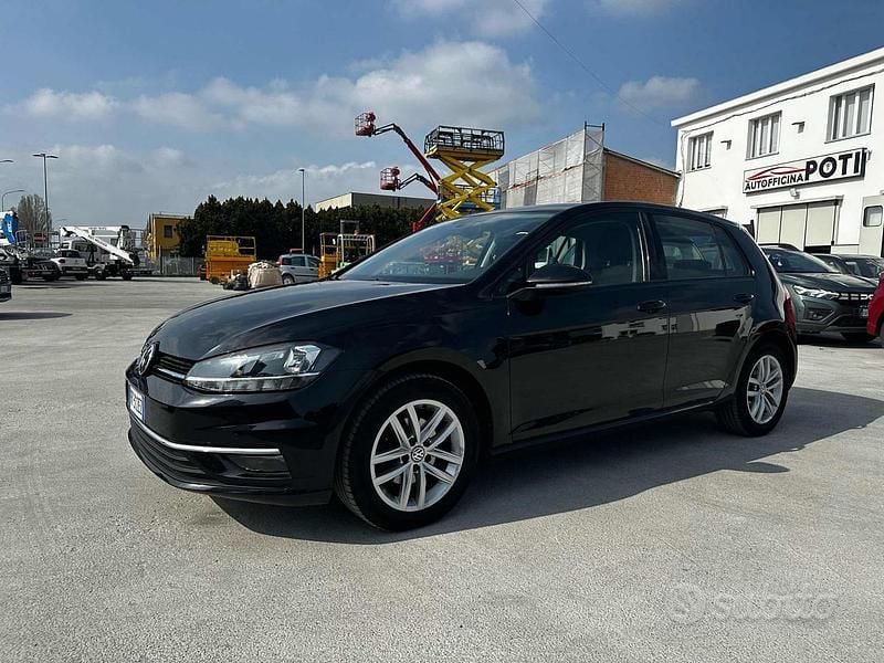 Usata VW Golf VII Business 110 CV (80 kW) 2017 Nero Berlina