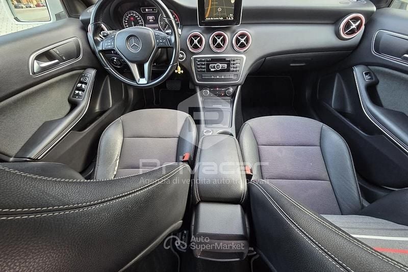 Usata Mercedes A180 109 CV (80 kW) 2015 Bianco Berlina