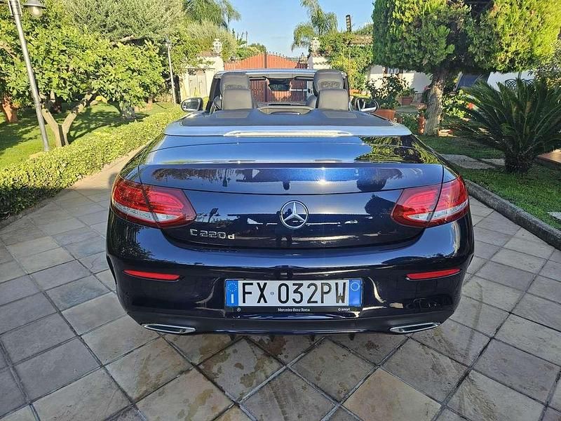 Usata Mercedes C220 Premium Plus 170 CV (125 kW) 2018 Cabrio